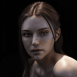 AI generated: beautiful, face completely, 8k, unreal engine, modelling, best quality, highres, (realistic face:1.2...
