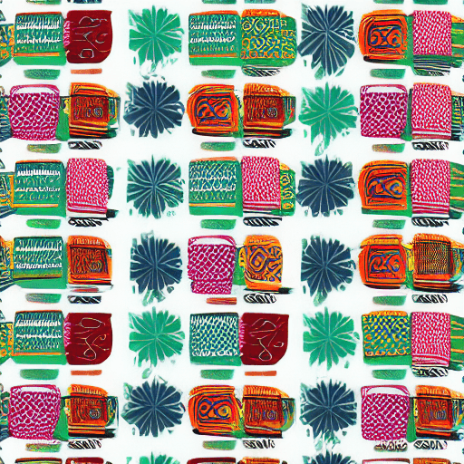 AI generated: create a pattern, all over print, scrawl slogan, slogan in uppercase, stylish layout, winter, africa...