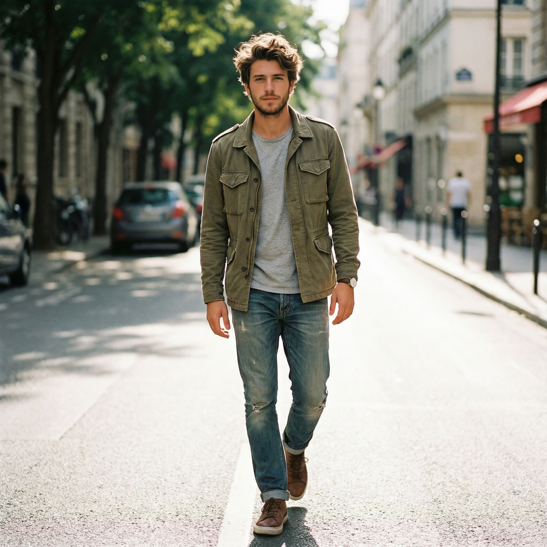 AI generated: 	Avatar masculino jovem, aparência natural, estilo casual moderno, corpo normal.