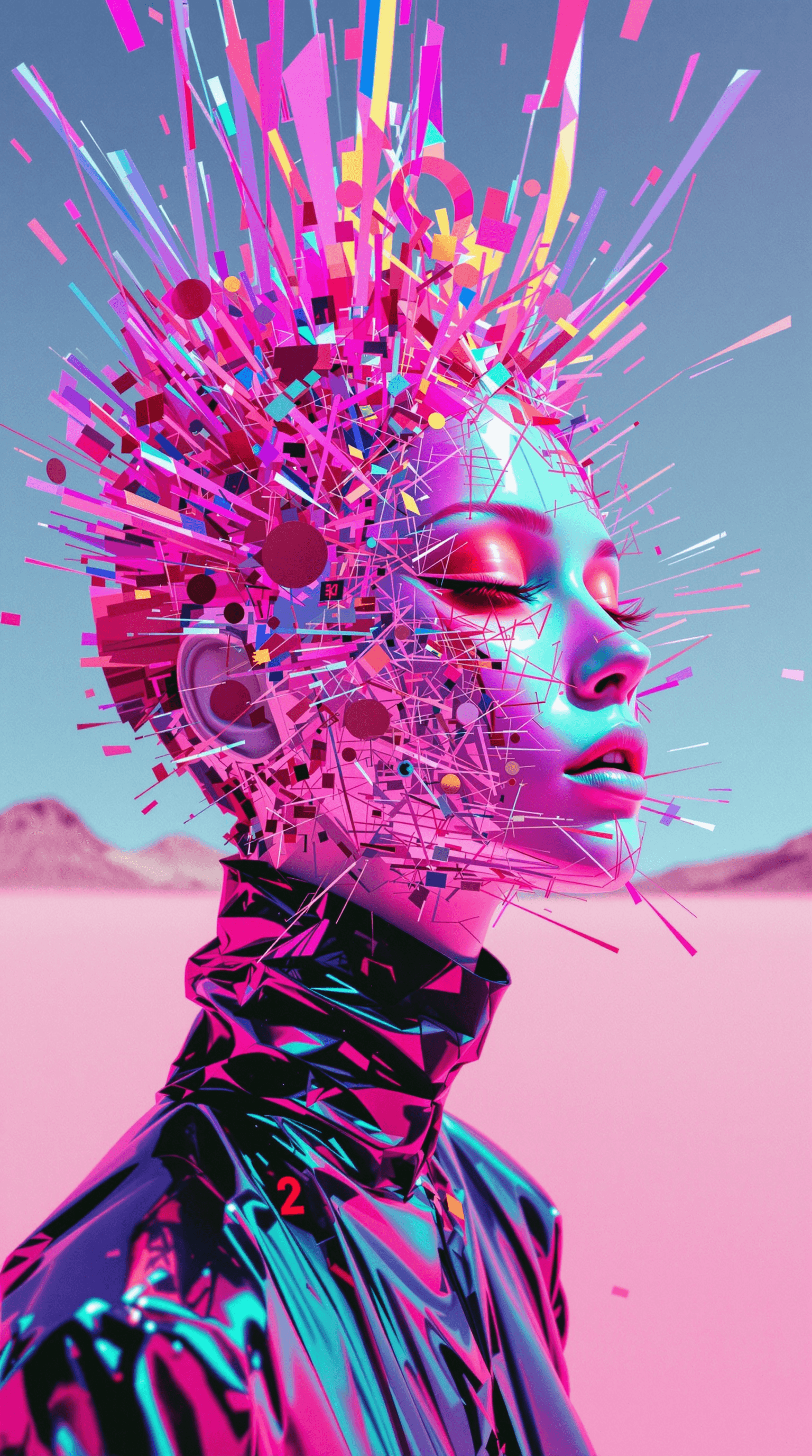 AI generated: modern flat s surrealist style photo, 32k, unusual, weird, bizzare, surrealist photography candid, d...