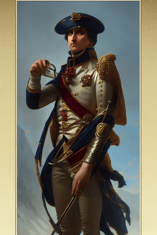 AI generated: napoleon bonaparte, ultra realistic, concept art, intricate details, highly detailed, photorealistic...
