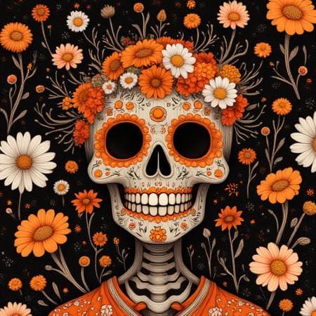 Floral Halloween