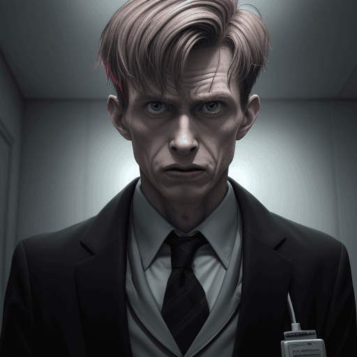 AI generated: Psycho with mentaldoctor,4k ,ultra d 