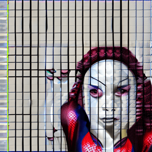 AI generated: sydney sweeney , suit spider-woman , spider-man costume , full body shot , detailed face , detailed ...