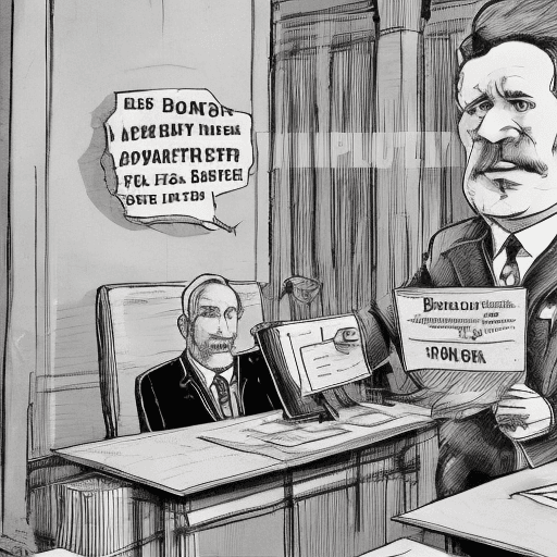 AI generated: Corporate drone at a big bank, desparately seeking approval from his boss.
