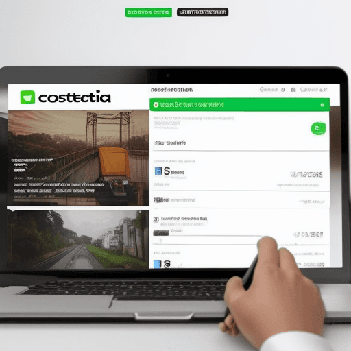 AI generated: Preciso de uma imagem que retrate o ciclo da venda digital em que o cliente descobre, considera, dec...