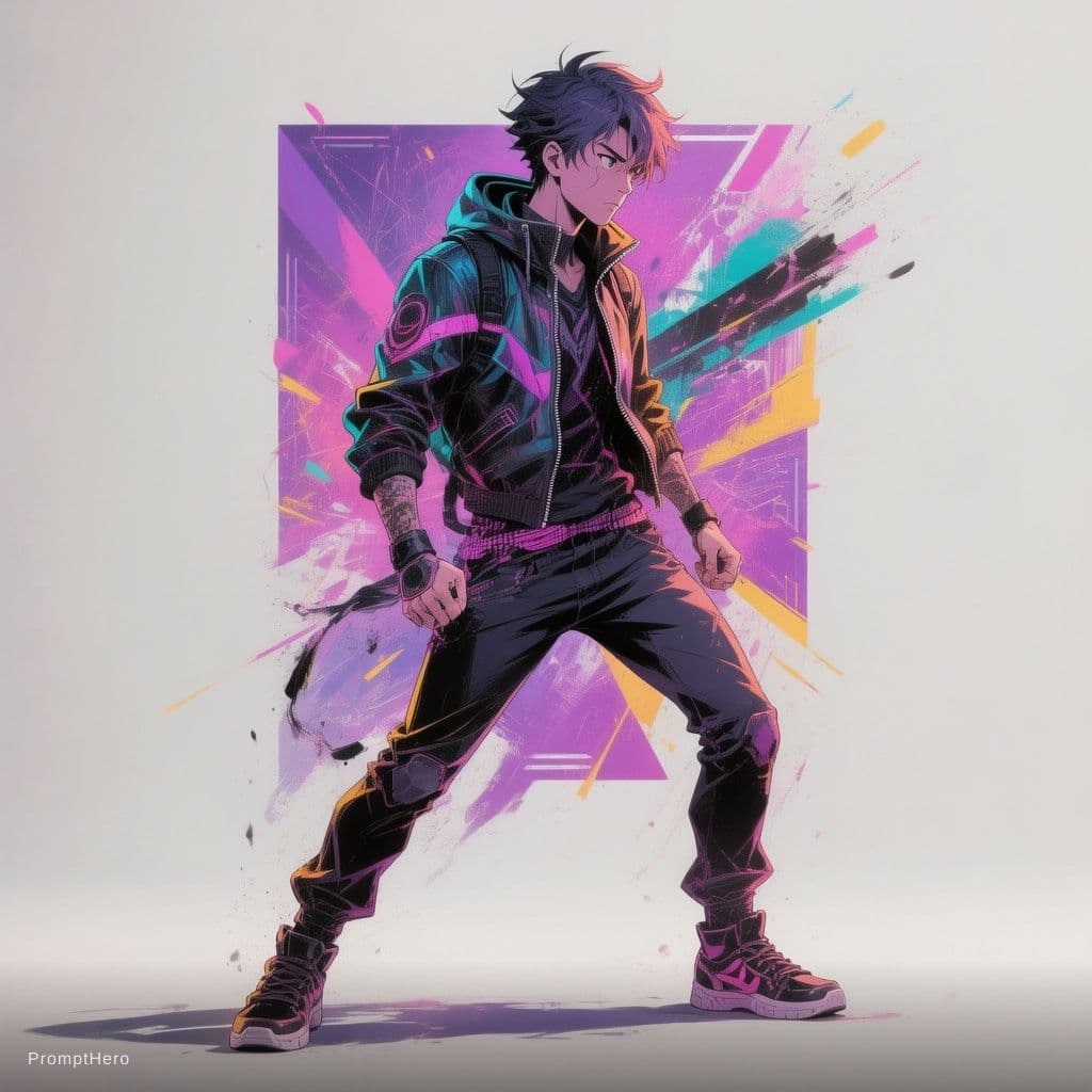 AI generated: {
  "prompt": "Create a stylized illustration of {character_name} from {franchise}.",

  "character_...
