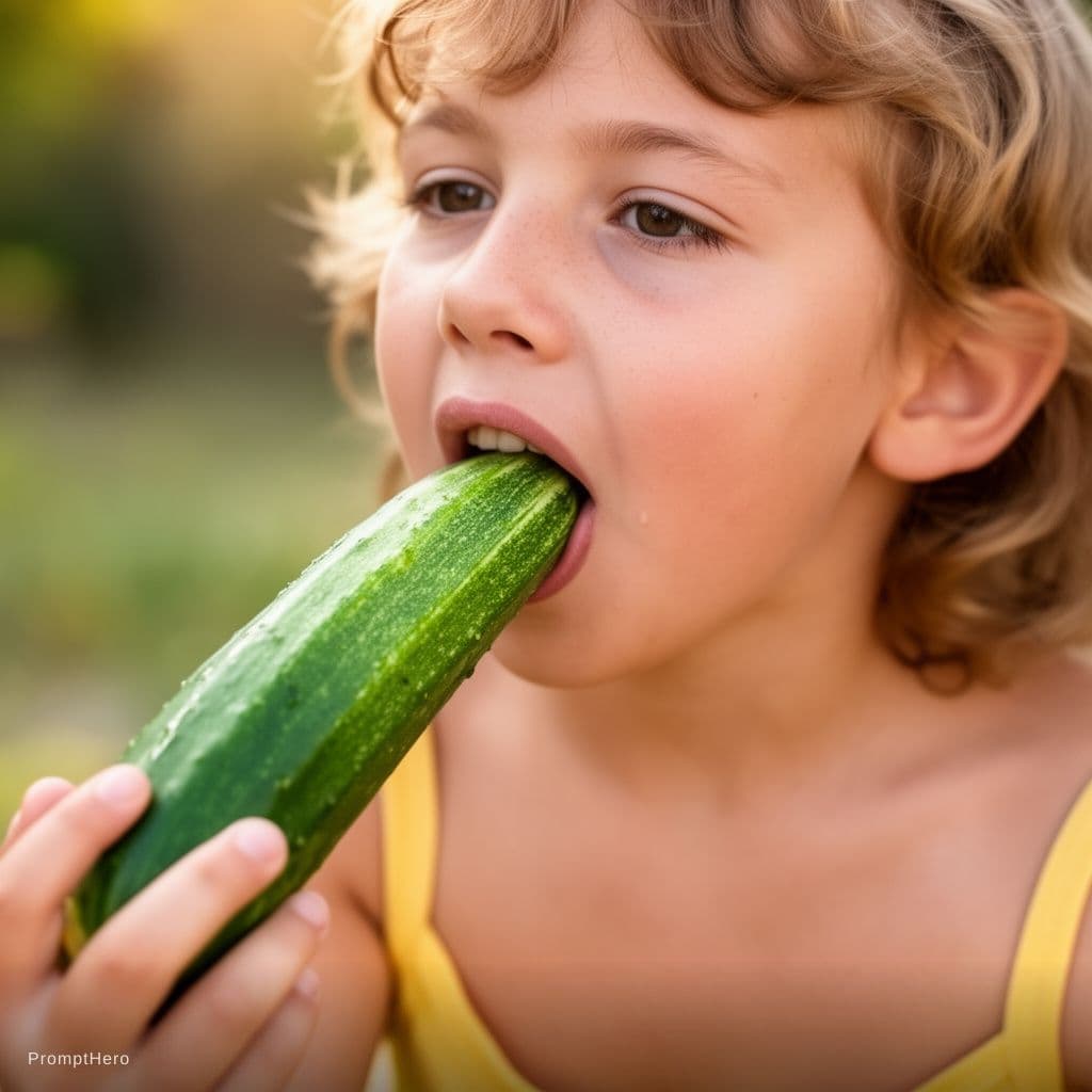 AI generated: SUCKING a cucmber