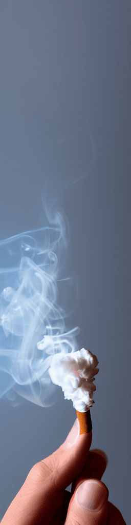 AI generated: Carton smoke
