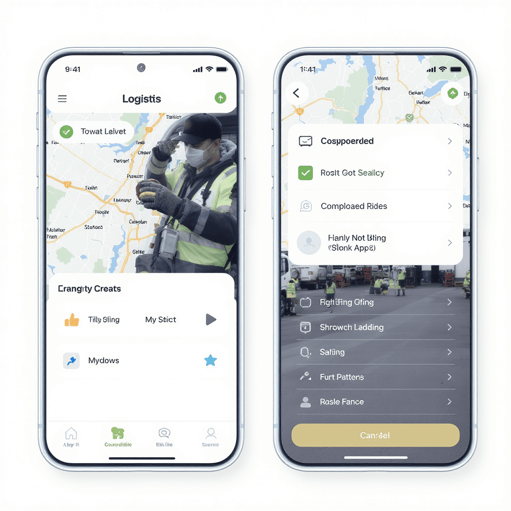 AI generated: i want you to create a logistics app 