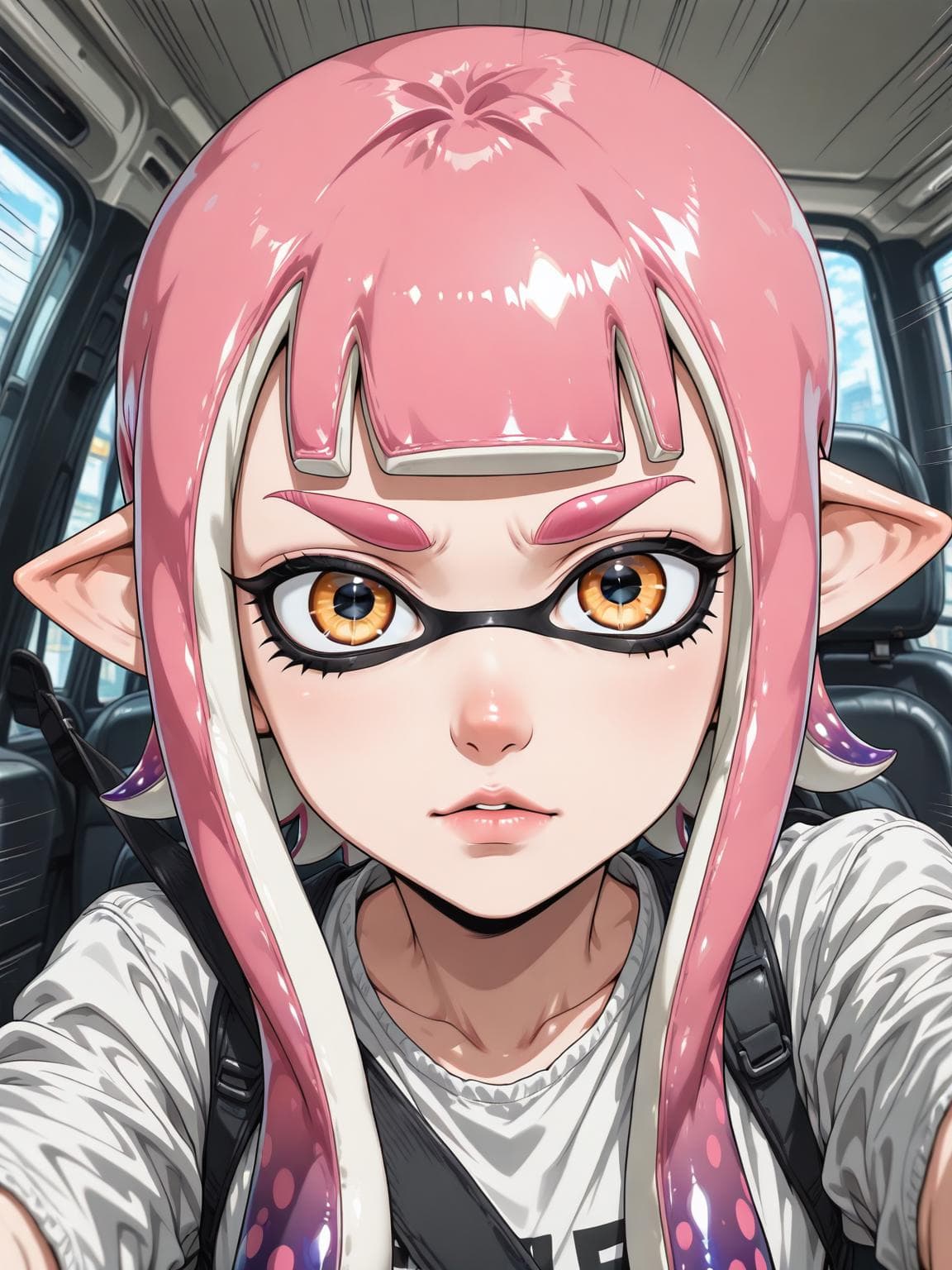Selfie From Car Interior - IL
