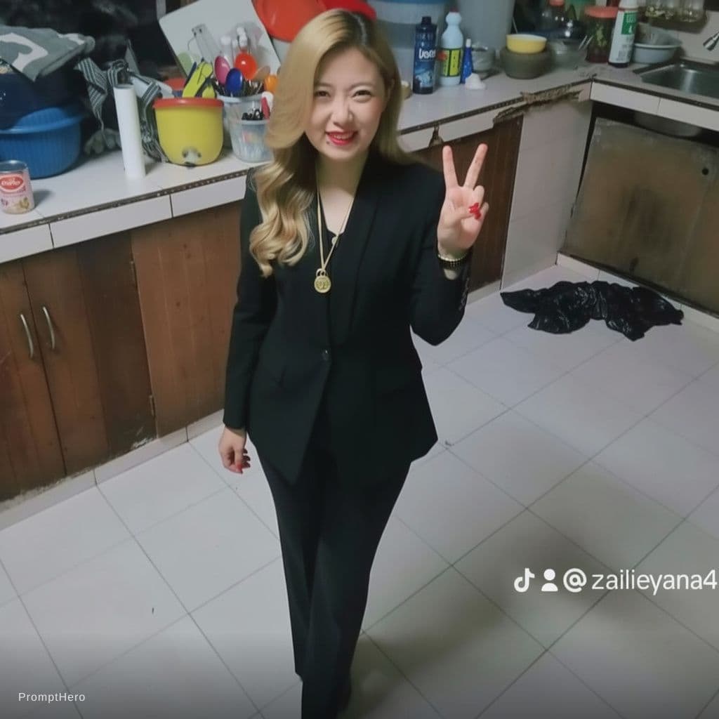 AI generated: sexy curvy full body with blonde hair