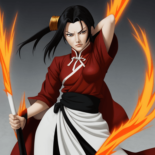 AI generated: azula tmilft  bleach