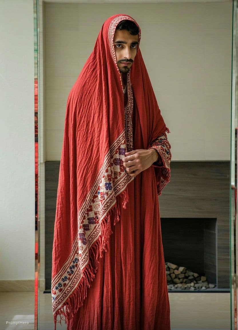 AI generated: remove the the cloth