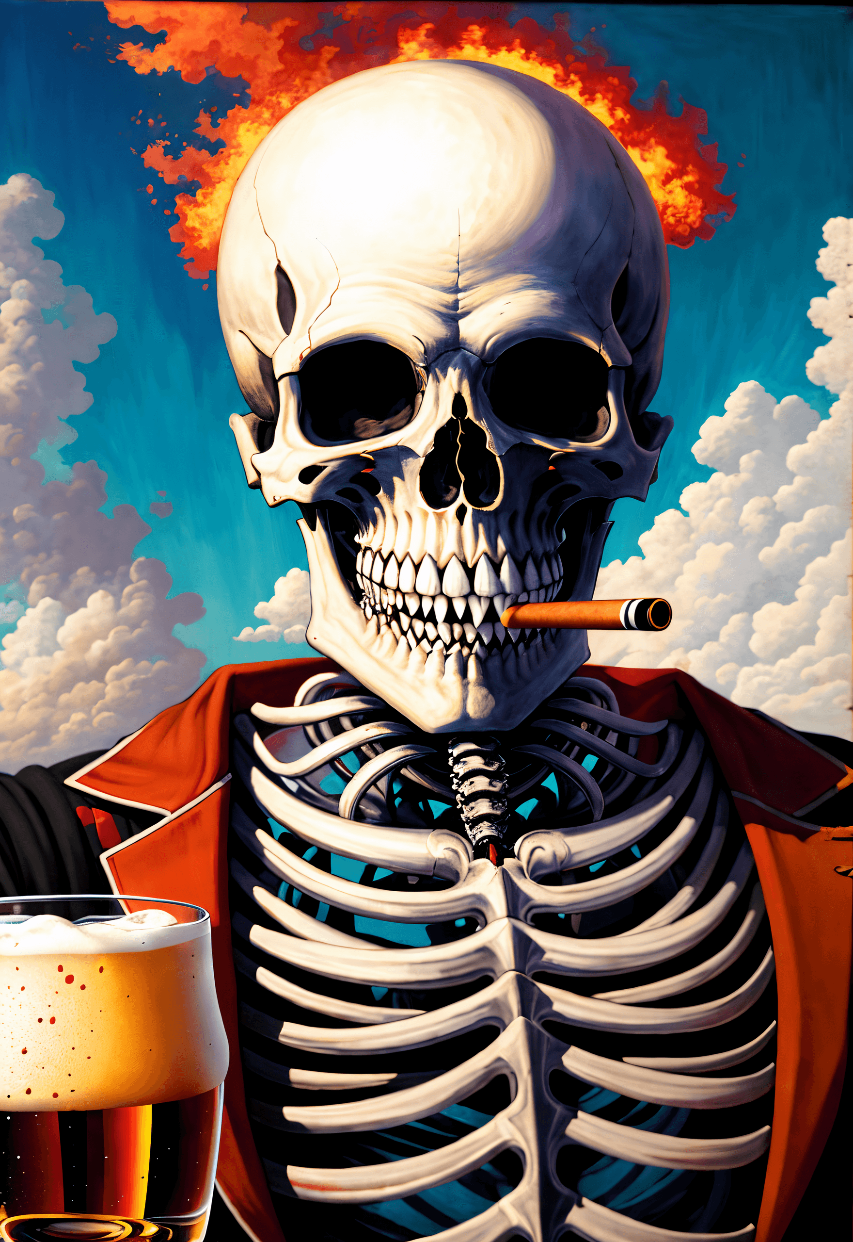 AI generated: (delightful anatomy:1.1), (gloomy illumination, insane, stunning, dramatic, completed artwork, HQ:1....