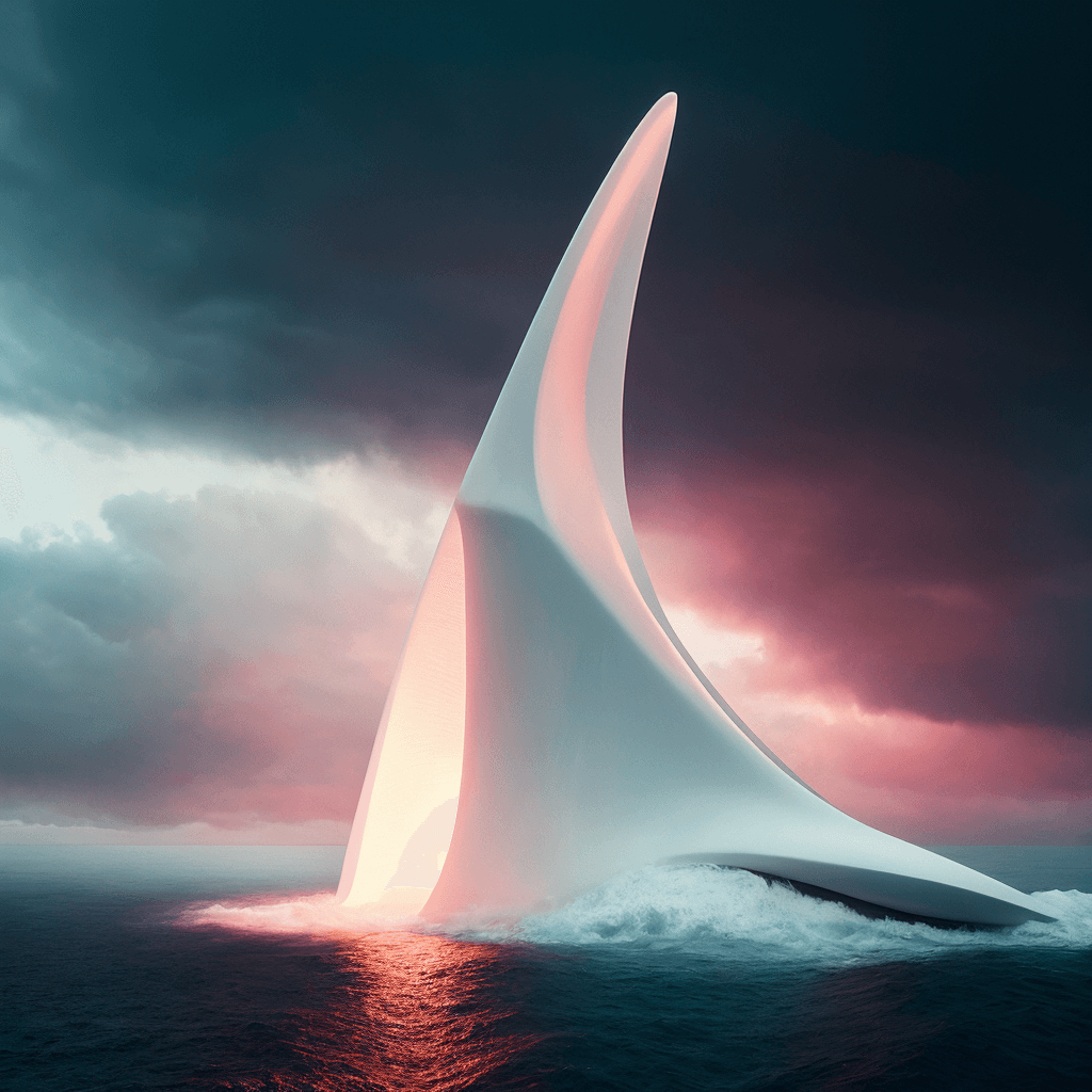 AI generated: [[large oil strokes renaissance painting, light in the style of Rembrandt, luxurious yacht, dynamic ...