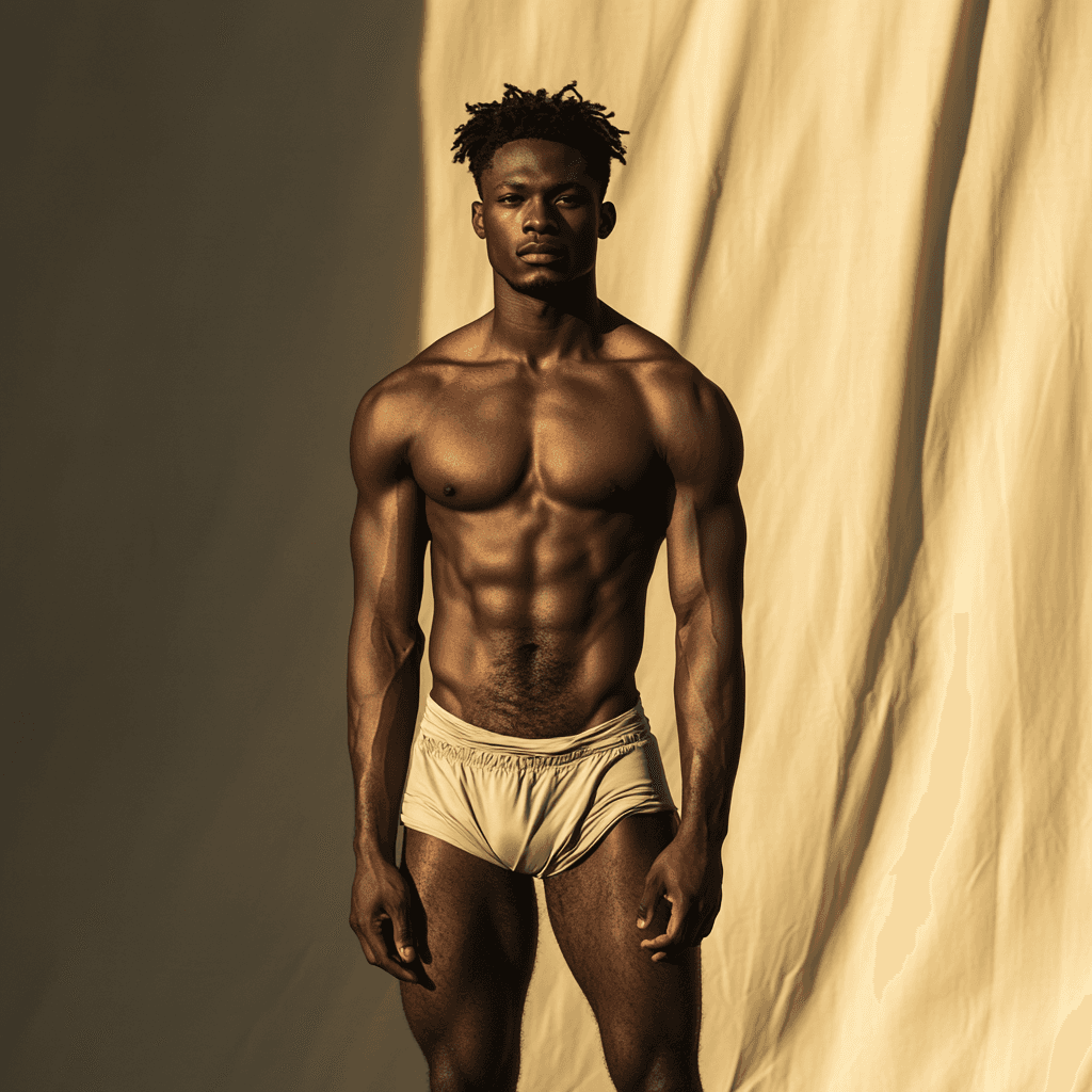 AI generated: full shot, full-length portrait, wide field of view, centered, showing entire body, award-winning ci...