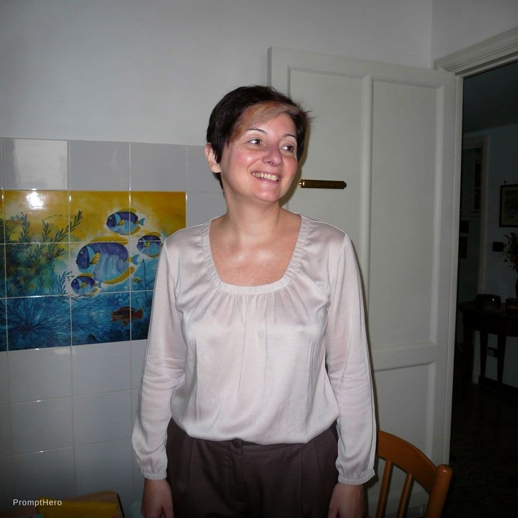 AI generated: faccia da zoccola nuda