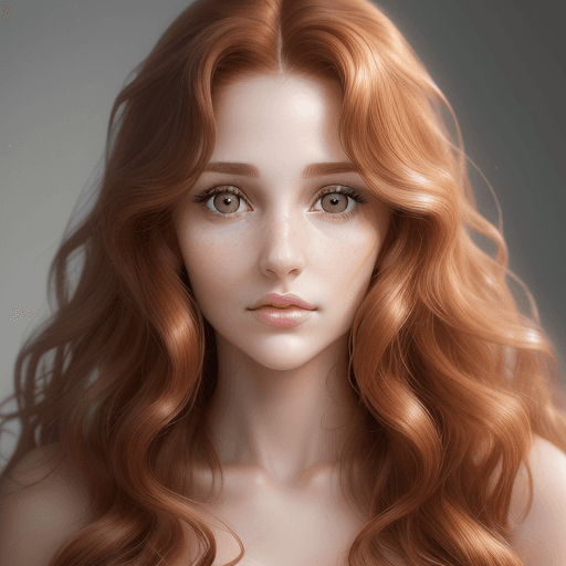 AI generated: Create a hyper realistic portrait of a 28 year old woman, beautiful face, symmetrical features, perf...