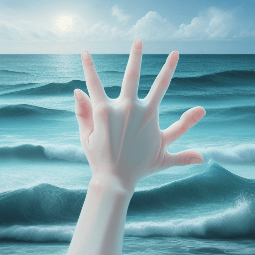 AI generated: ocean, dreamy, invoking property, indescribable mystery, clear sky --no ugly, deformed, noisy, blurr...