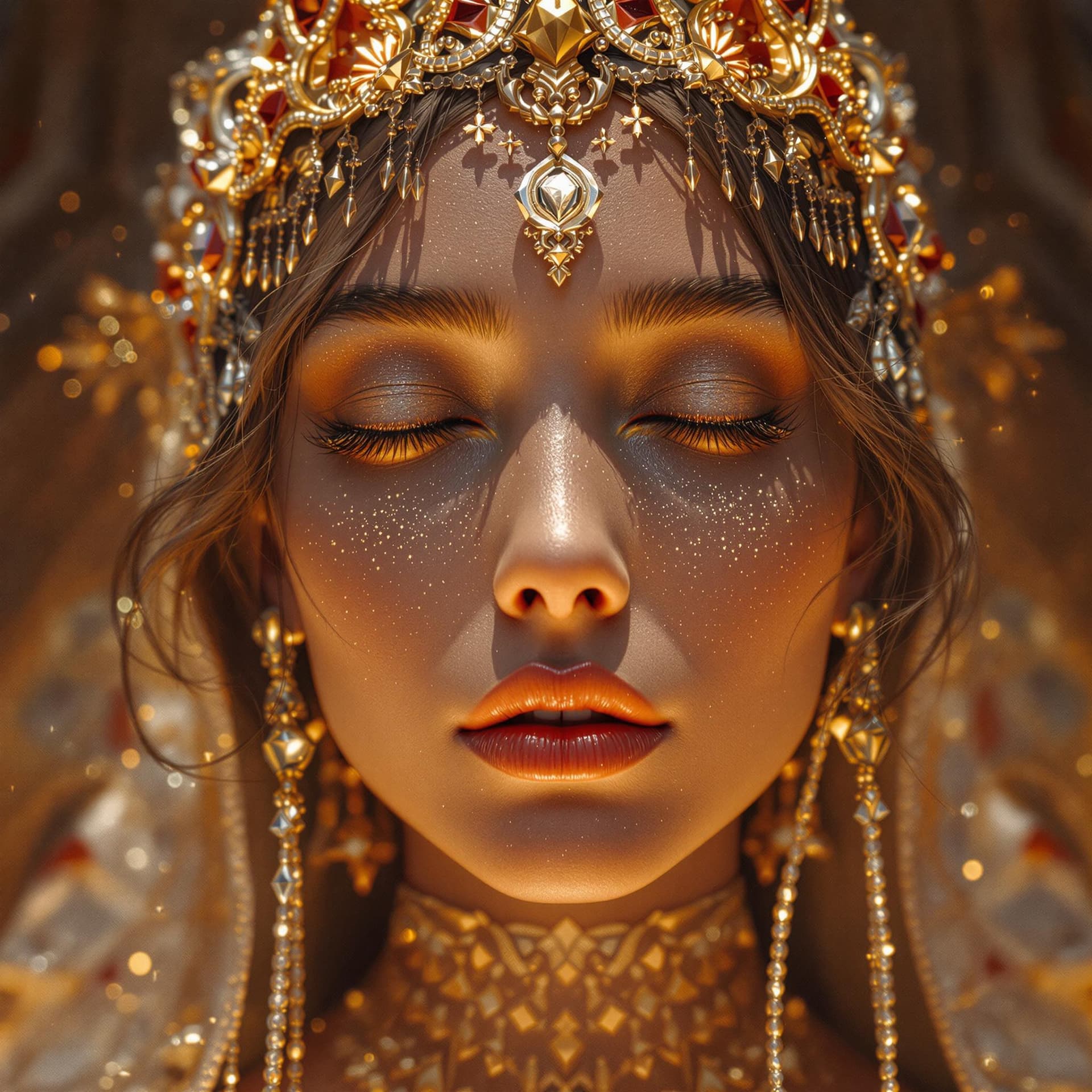 AI generated: Welcome to church close-up portrait. with an heavenly atmosphere intricate artwork .  artwork. cinem...
