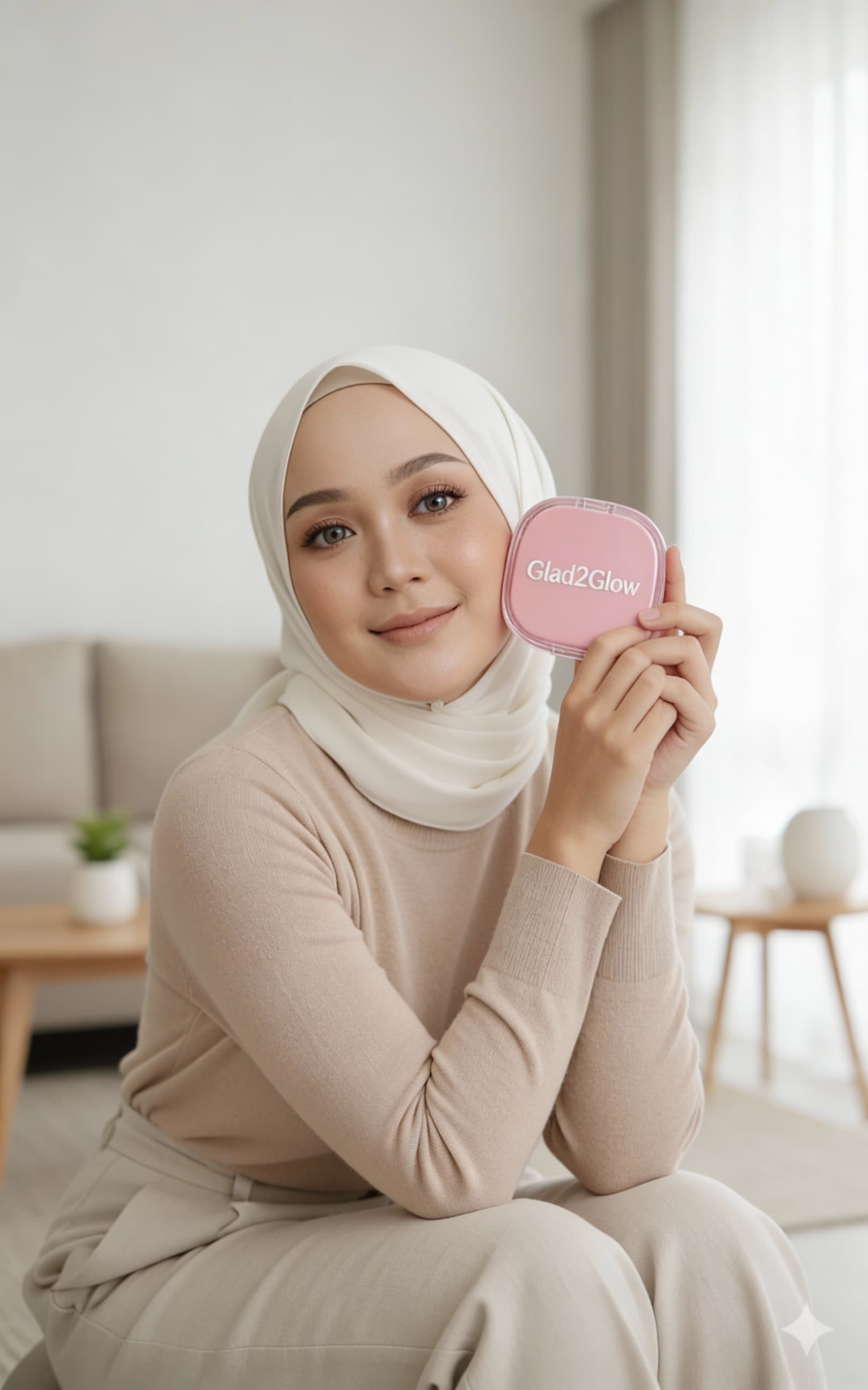 AI generated: Create a 6-second ultra-realistic beauty video using the provided image as the main reference.
Scene...