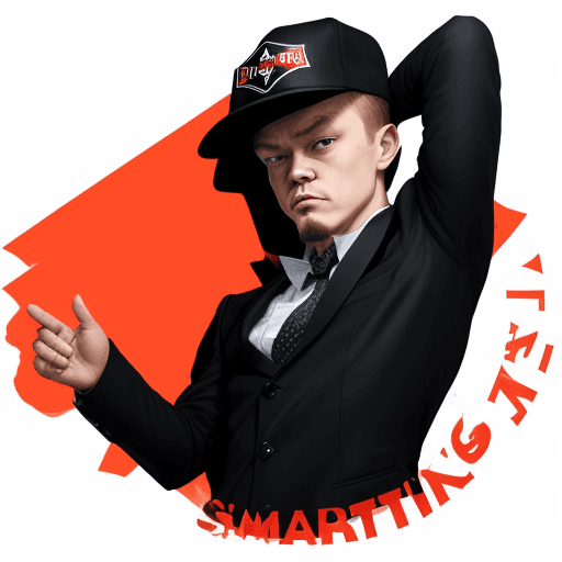 AI generated: Martin som gangster