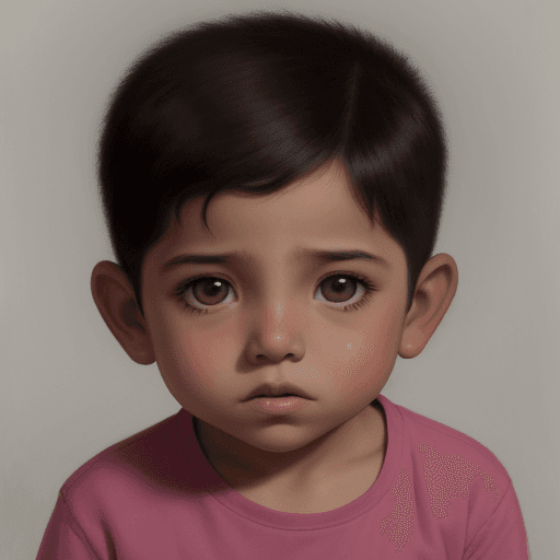 AI generated: El rostro de un niño