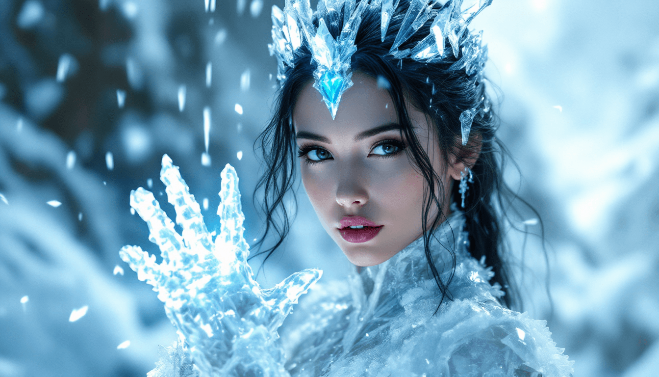 AI generated: Ultra realistic, photorealistic image of a beautiful & gorgeous fair skinned black haired black eye ...