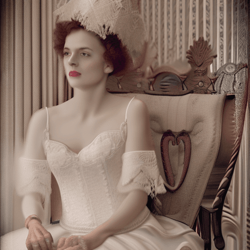 AI generated: (sumptuous allure:1.3), (Baroque chic:1.1), regal ambiance, fashion photography, 4k UHD resolution, ...