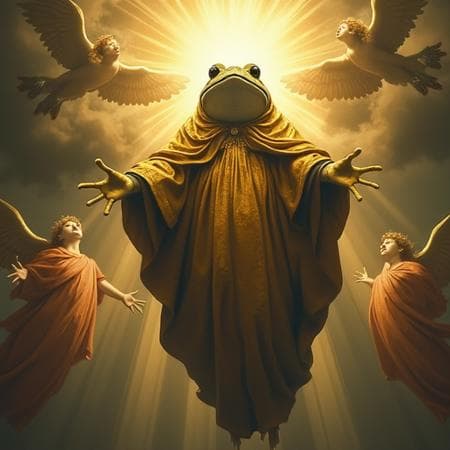 Sacred Oil Painting Style - Image 1