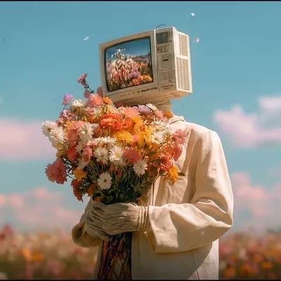 AI generated video: a gentle breee a gentle movemnt
