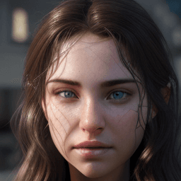 AI generated: beautiful, face completely, 8k, unreal engine, modelling, best quality, highres, (realistic face:1.2...