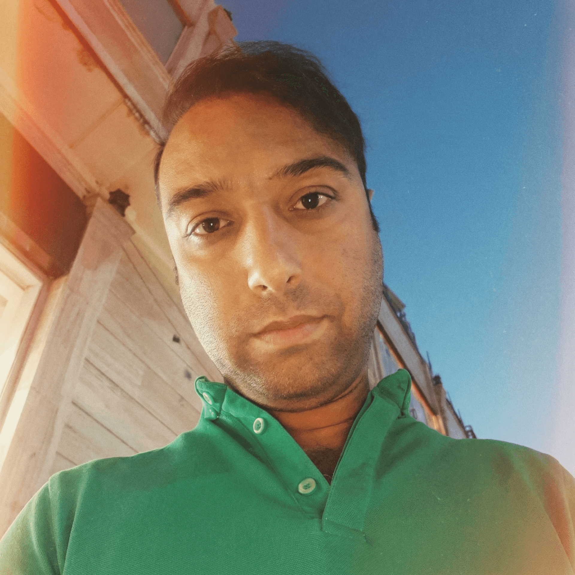 AI generated: “Make this photo look like it was just developed from a film camera found in my 1970s attic. Add sub...
