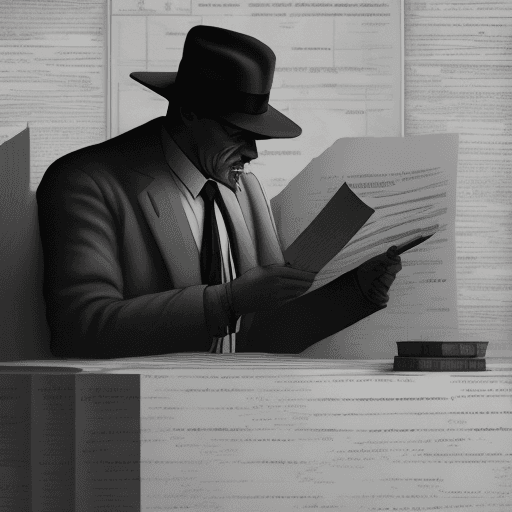 AI generated: trending on artstation, 8k, beautiful, extreme detail, mysterious, grayscale, portrait, a man stands...