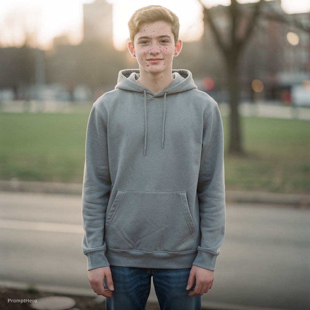 AI generated:  teen