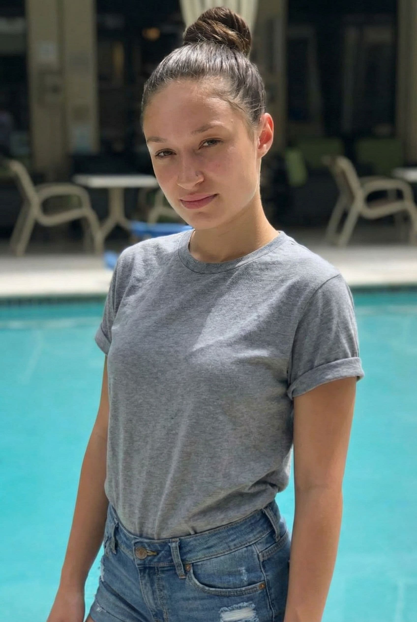 AI generated: Take her bikini off