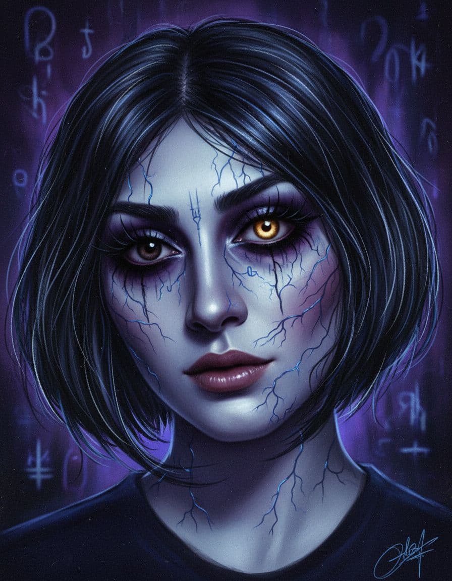 AI generated: ugly, unattractive, deformed face, asymmetrical face, distorted features, bad anatomy, skinny, thin,...