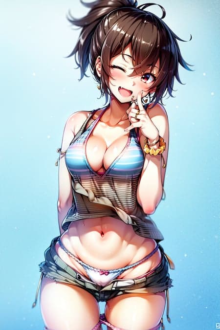 MomozonoMomoka(dokyuu_hentai_hxeros) / 桃園百花(ド級編隊エグゼロス)