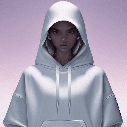 AI generated: Hoodie design, Balenciaga, Nike, Adidas, Different materials , reflective color, streetwear, fashion...