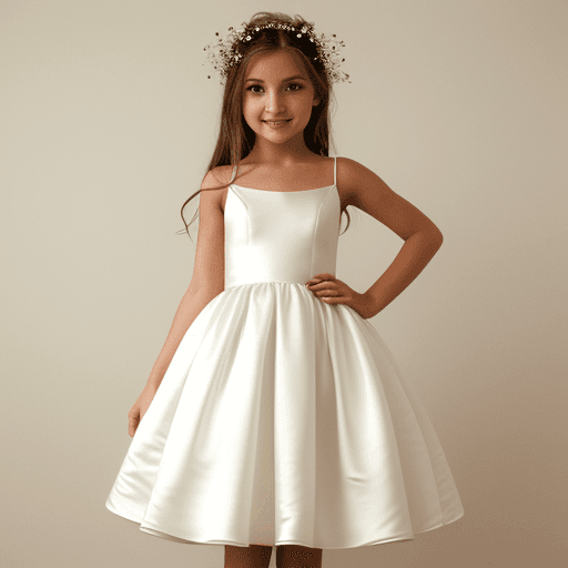 AI generated: bride girl white dress