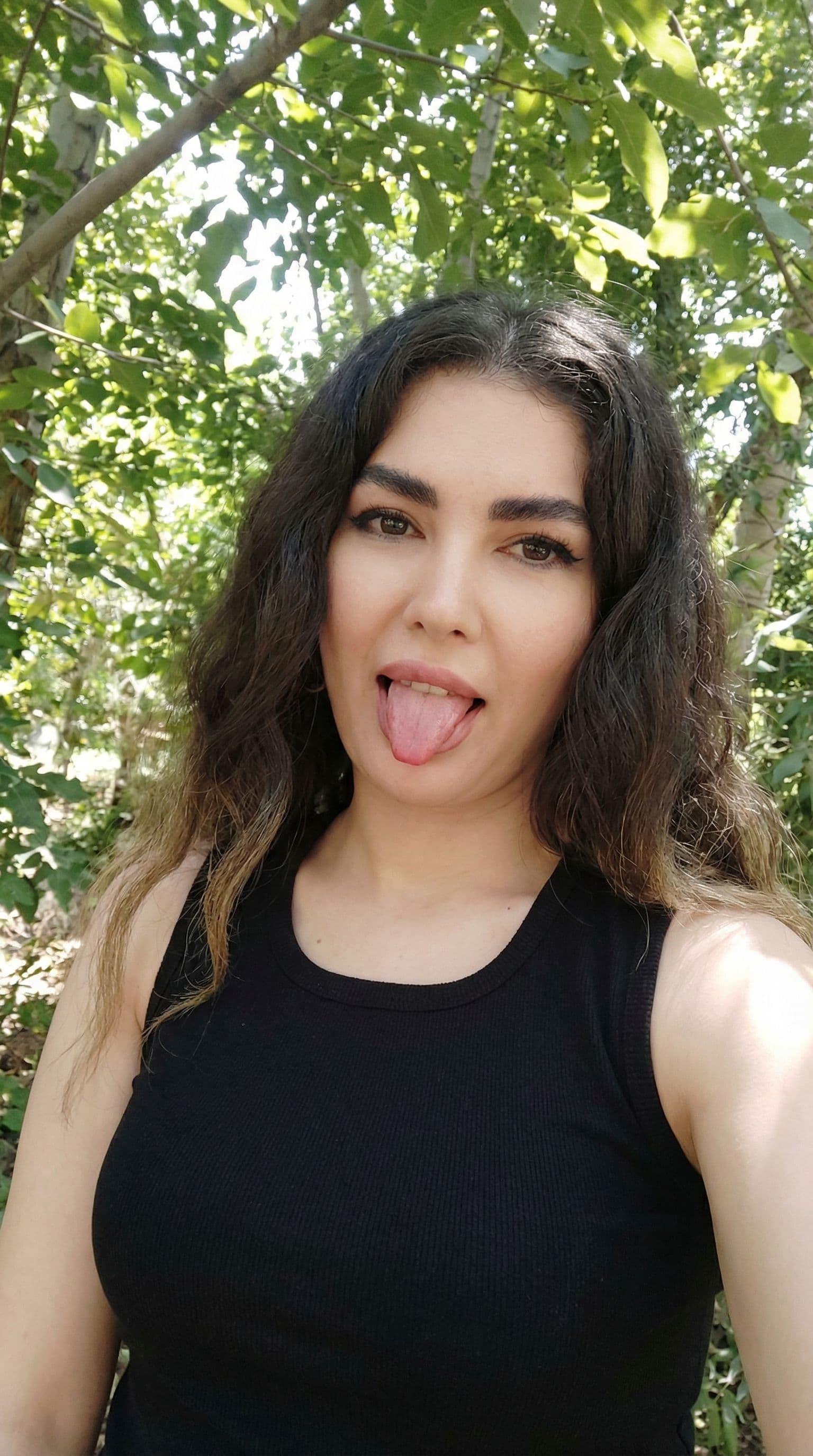 AI generated: tongues out