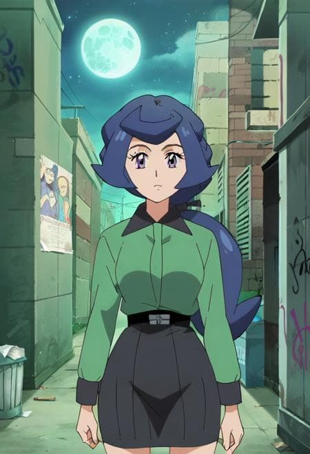 Chrysa / Kikuna (キクナ) Pokemon Anime - Image 4