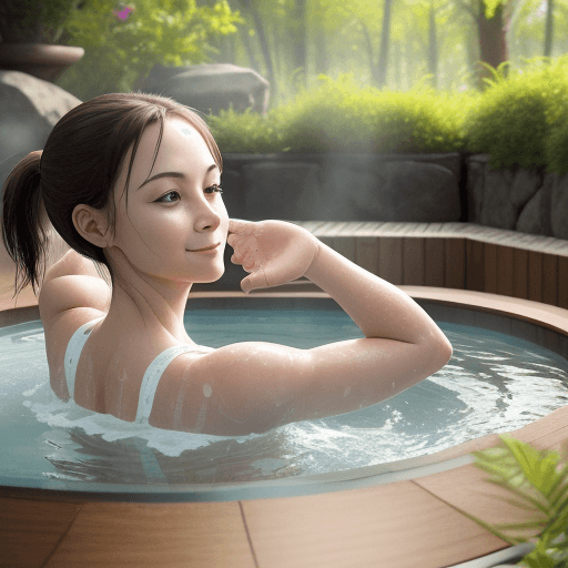 AI generated: Capture a moment that reflects a healthy lifestyle, such as a person exercising outdoors, relaxing i...
