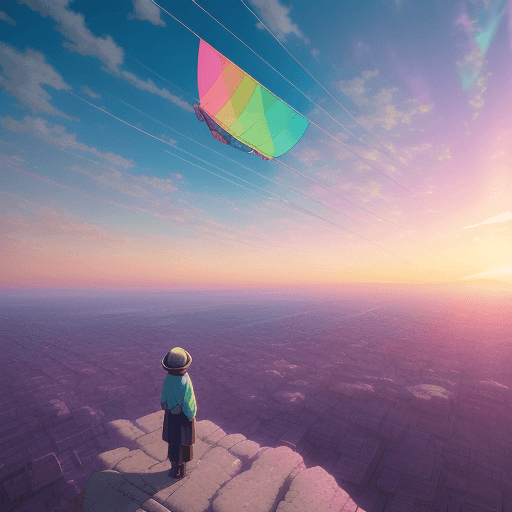 AI generated: hanzawa conan, Fajr prayer, pastel colors, morning, sunshine, colorful, vivid, dream, detailed rende...