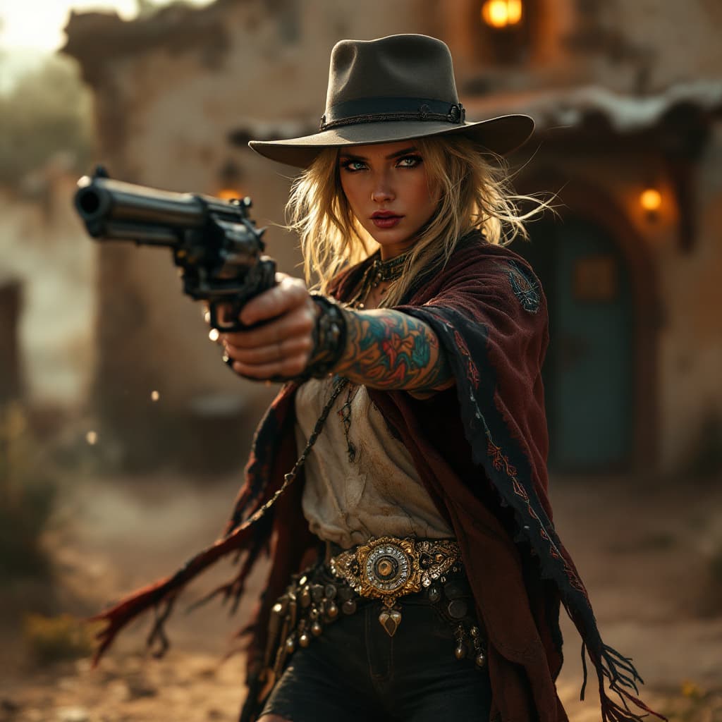 AI generated: Hyper realistic, photo realism, zoomed out, full body HD Photo of beautiful, female equivalent of Cl...