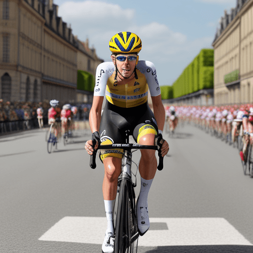 AI generated: tour de france bordeaux