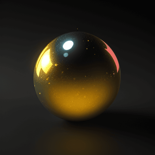 AI generated: Mercury drop in acid style high detail, octane render, 8k