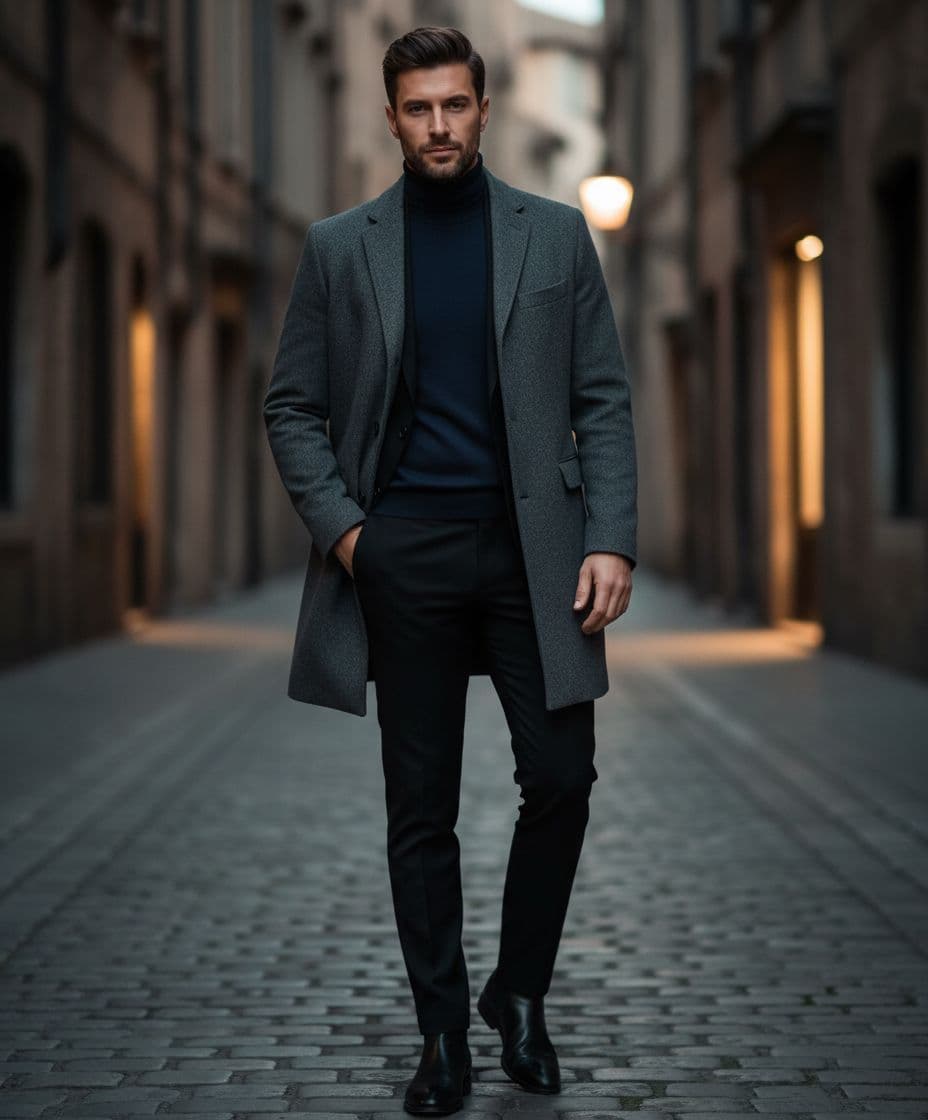AI generated: fashion editorial photograph, man, shot on a Canon EOS 5D Mark IV --chaos 75 --ar 1:2 --profile rsy6...