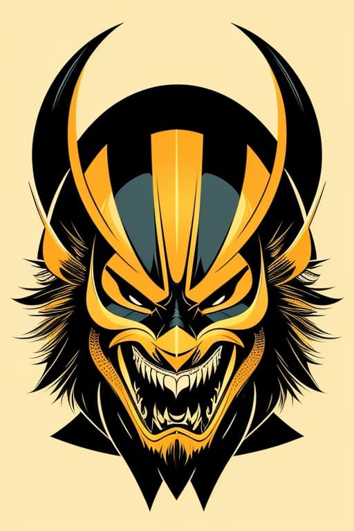 AI generated: pest exterminator, sadistic grin, style of Frank Frazetta, Vector art, Vivid colors, Clean lines, Sh...